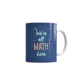 Baskı Dükkanı KB7247 Hepimiz Matematikteyiz Matematik Formül Porselen Kupa Bardak