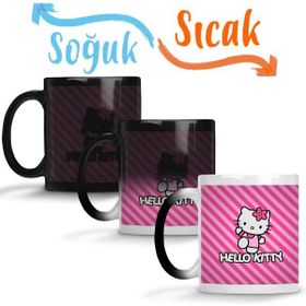 Baskı Dükkanı KB7248 Hello Kitty Porselen Kupa Bardak