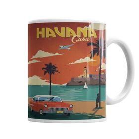 Baskı Dükkanı KB7252 Havana Porselen Kupa Bardak