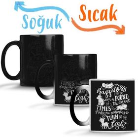 Baskı Dükkanı KB7253 Harry Potter Spirit Animals Porselen Kupa Bardak