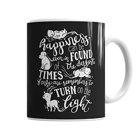 Baskı Dükkanı KB7253 Harry Potter Spirit Animals Porselen Kupa Bardak