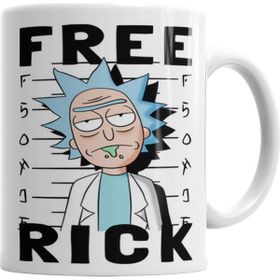 Baskı Dükkanı KB7295 Free Rick Porselen Kupa Bardak