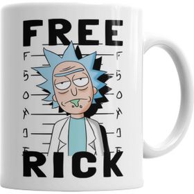 Baskı Dükkanı KB7295 Free Rick Porselen Kupa Bardak