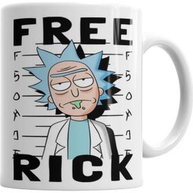 Baskı Dükkanı KB7295 Free Rick Porselen Kupa Bardak