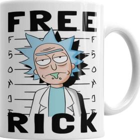 Baskı Dükkanı KB7295 Free Rick Porselen Kupa Bardak