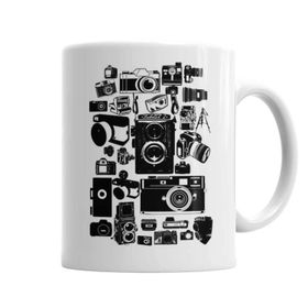 Baskı Dükkanı KB7297 Foto Camera Porselen Kupa Bardak