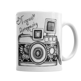 Baskı Dükkanı KB7297 Foto Camera Porselen Kupa Bardak