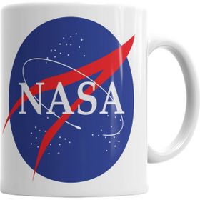 Baskı Dükkanı KB7327 Nasa Logosu Porselen Kupa Bardak