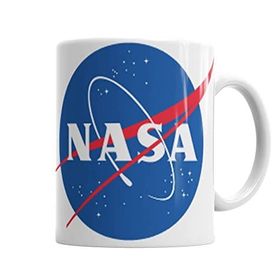 Baskı Dükkanı KB7327 Nasa Logosu Porselen Kupa Bardak