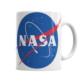 Baskı Dükkanı KB7327 Nasa Logosu Porselen Kupa Bardak