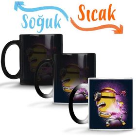 Baskı Dükkanı KB7345 Minions Porselen Kupa Bardak