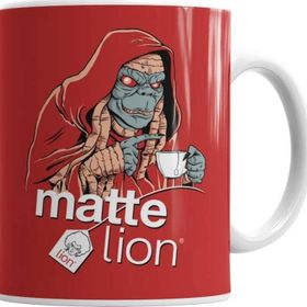 Baskı Dükkanı KB7353 Matte Lion Porselen Kupa Bardak