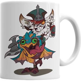 Baskı Dükkanı KB736 League Of Legends Kled Porselen Kupa Bardak
