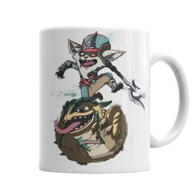 Baskı Dükkanı KB736 League Of Legends Kled Porselen Kupa Bardak