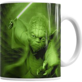 Baskı Dükkanı KB7401 Yoda Porselen Kupa Bardak