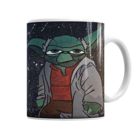 Baskı Dükkanı KB7401 Yoda Porselen Kupa Bardak