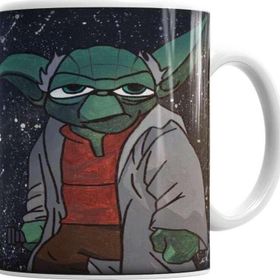 Baskı Dükkanı KB7401 Yoda Porselen Kupa Bardak