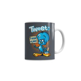 Baskı Dükkanı KB7423 Tweety Tweet Porselen Kupa Bardak