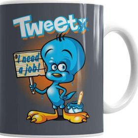 Baskı Dükkanı KB7423 Tweety Tweet Porselen Kupa Bardak