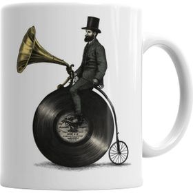Baskı Dükkanı KB7435 The Music Man Müzik Porselen Kupa Bardak