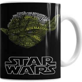 Baskı Dükkanı KB7455 Star Wars Jedı Master Porselen Kupa Bardak