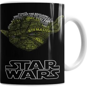 Baskı Dükkanı KB7455 Star Wars Jedı Master Porselen Kupa Bardak