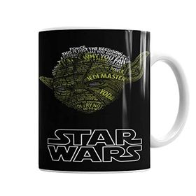 Baskı Dükkanı KB7455 Star Wars Jedı Master Porselen Kupa Bardak