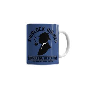 Baskı Dükkanı KB7464 Sherlock Holmes 2 Porselen Kupa Bardak