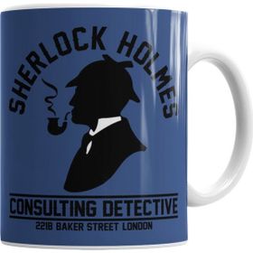 Baskı Dükkanı KB7464 Sherlock Holmes 2 Porselen Kupa Bardak