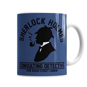 Baskı Dükkanı KB7464 Sherlock Holmes 2 Porselen Kupa Bardak