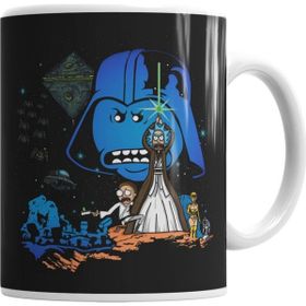Baskı Dükkanı KB7472 Rick Wars Porselen Kupa Bardak