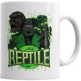 Baskı Dükkanı KB7476 Reptile Porselen Kupa Bardak