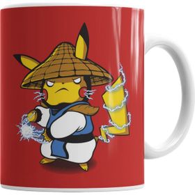 Baskı Dükkanı KB7488 Pokemon Pikaccu Porselen Kupa Bardak