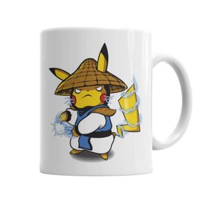 Baskı Dükkanı KB7488 Pokemon Pikaccu Porselen Kupa Bardak