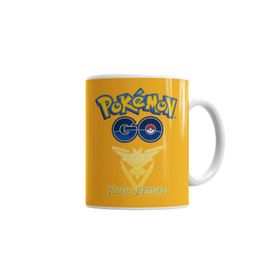 Baskı Dükkanı KB7490 Pokemon Go Team Instinct Porselen Kupa Bardak