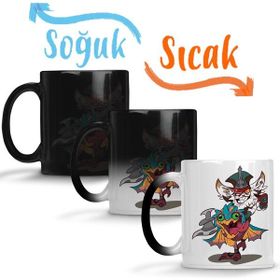 Baskı Dükkanı KB750 League Of Legends Kled Porselen Kupa Bardak