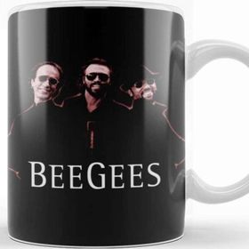 Baskı Dükkanı KB7552 Bee Gees One Night Only Porselen Kupa Bardak
