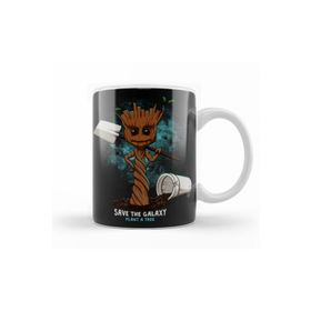 Baskı Dükkanı KB7572 Baby Groot Plant A Tree Porselen Kupa Bardak