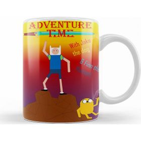 Baskı Dükkanı KB7595 Adventure Time Porselen Kupa Bardak