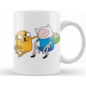 Baskı Dükkanı KB7595 Adventure Time Porselen Kupa Bardak