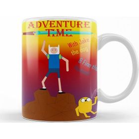 Baskı Dükkanı KB7595 Adventure Time Porselen Kupa Bardak