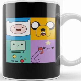 Baskı Dükkanı KB7595 Adventure Time Porselen Kupa Bardak