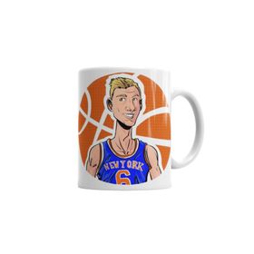 Baskı Dükkanı KB777 Kristaps Porzingis Porselen Kupa Bardak