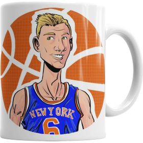 Baskı Dükkanı KB777 Kristaps Porzingis Porselen Kupa Bardak