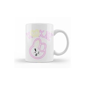 Baskı Dükkanı KB7803 Bt21 Glowing Kookie Bts Porselen Kupa Bardak