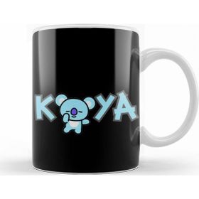Baskı Dükkanı KB7815 Bt Koya Bts Porselen Kupa Bardak