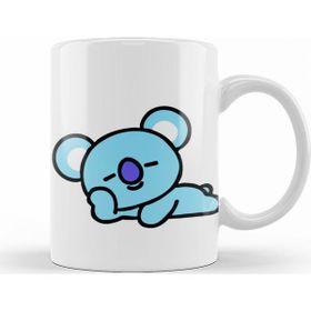 Baskı Dükkanı KB7815 Bt Koya Bts Porselen Kupa Bardak