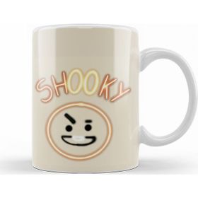 Baskı Dükkanı KB7818 Bt Glowing Shooky Bts Porselen Kupa Bardak