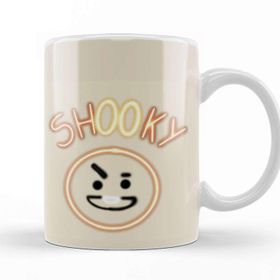 Baskı Dükkanı KB7818 Bt Glowing Shooky Bts Porselen Kupa Bardak