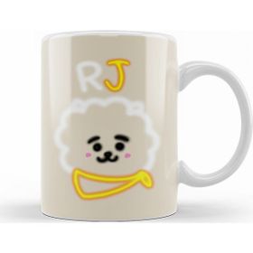 Baskı Dükkanı KB7819 Bt Glowing Rj Bts Porselen Kupa Bardak